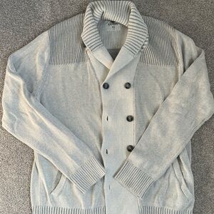 Men’s grey cardigan